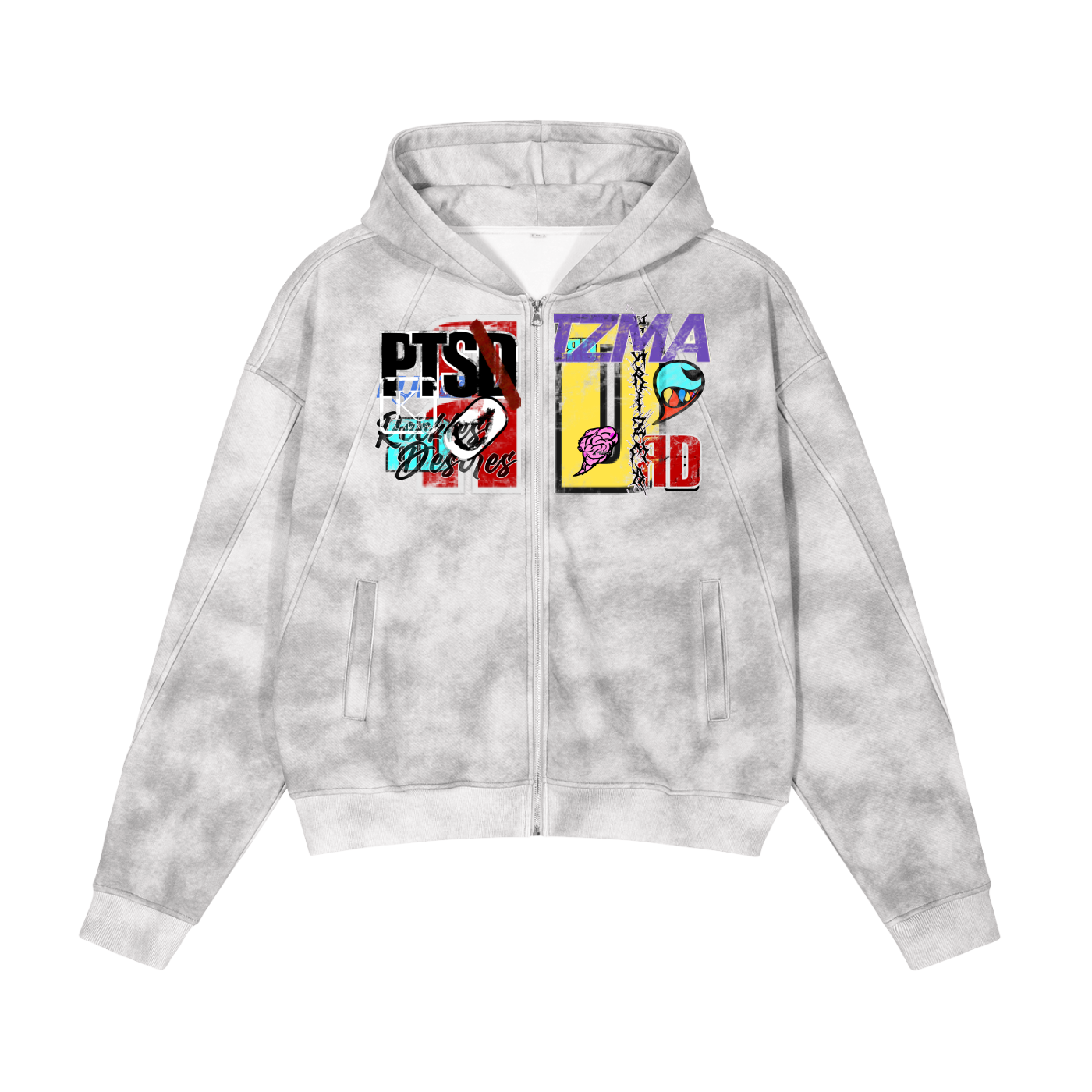Kurizma x reckless desires printed patchwork